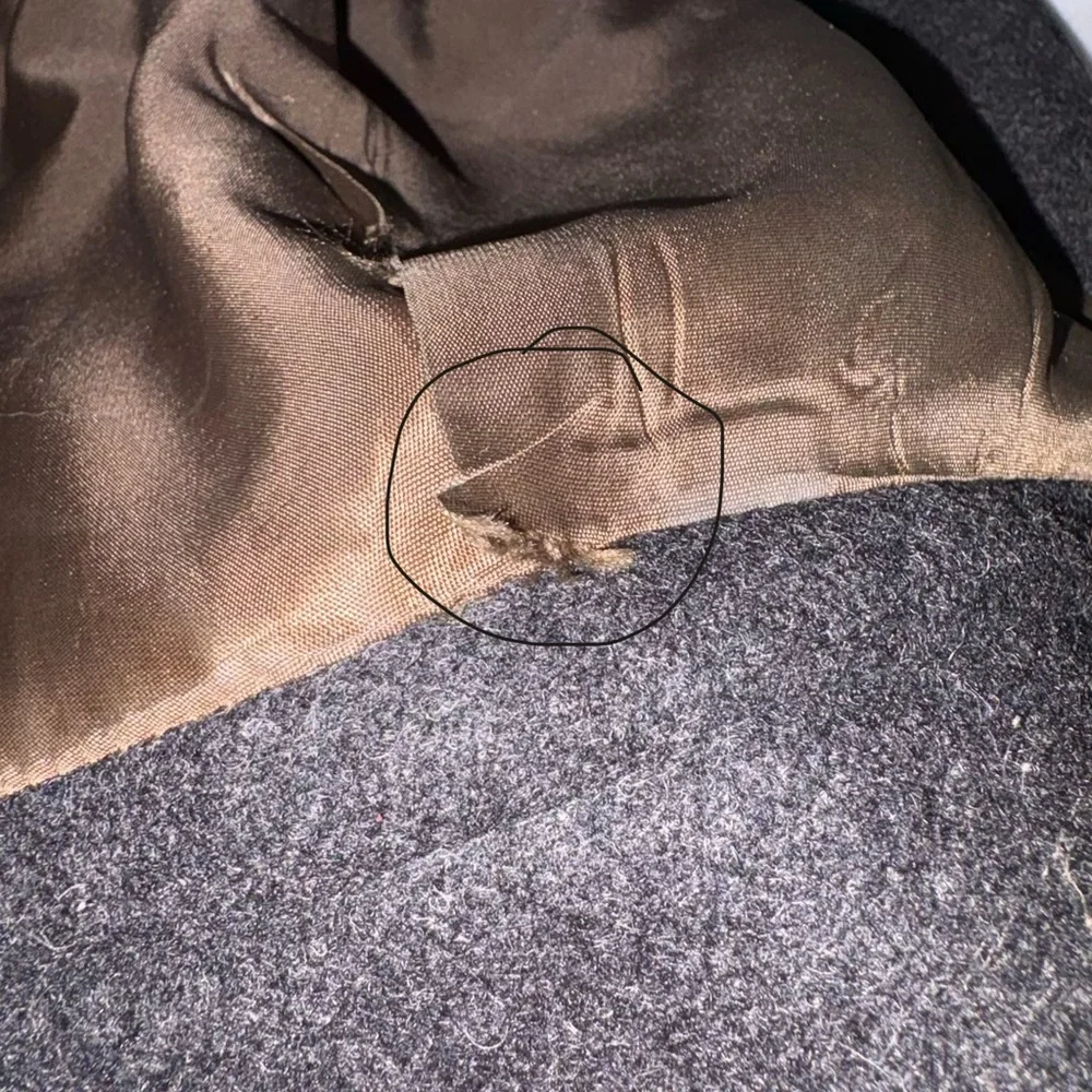 International Scene Vintage Wool Coat - Picture 12 of 13